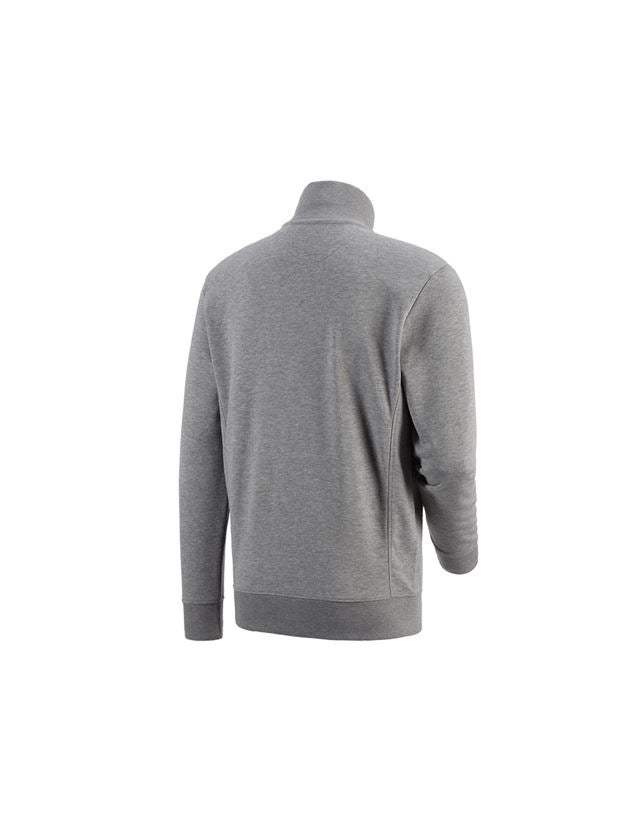 Trička, svetry & košile: e.s. Bunda Sweat poly cotton + šedý melír 1