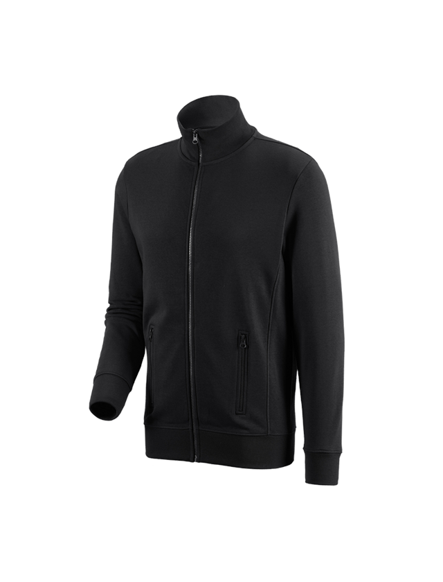 Trička, svetry & košile: e.s. Bunda Sweat poly cotton + černá 2