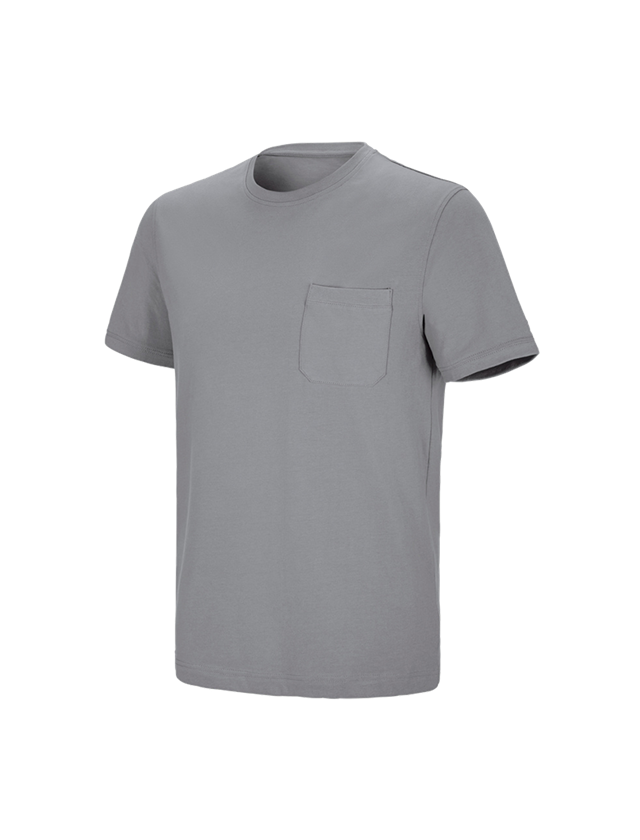 Trička, svetry & košile: e.s. Tričko cotton stretch Pocket + platinová 2