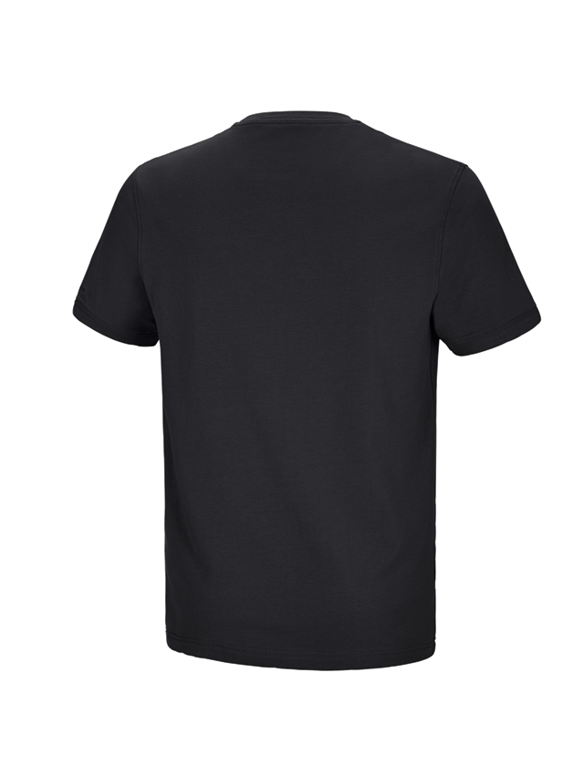 Trička, svetry & košile: e.s. Tričko cotton stretch Pocket + černá 3