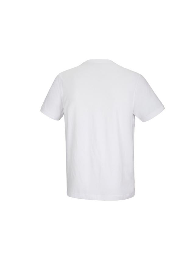 Trička, svetry & košile: e.s. Tričko cotton stretch Pocket + bílá 3