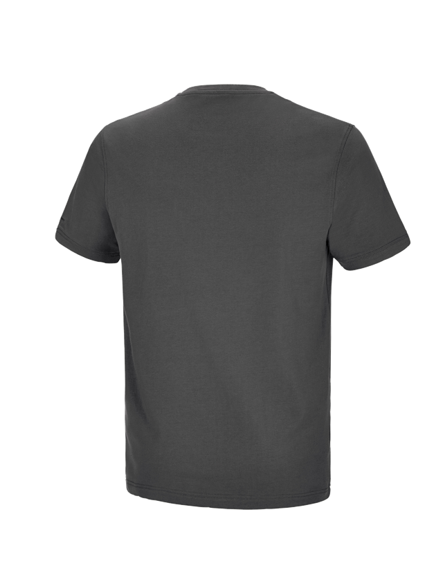 Trička, svetry & košile: e.s. Tričko cotton stretch Pocket + antracit 1