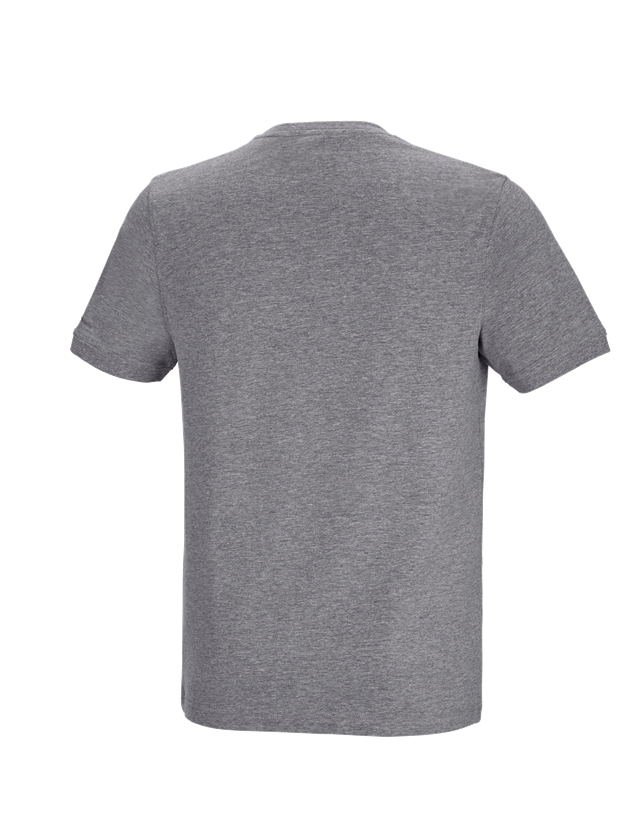 Trička, svetry & košile: e.s. Tričko cotton stretch Pocket + šedý melír 1