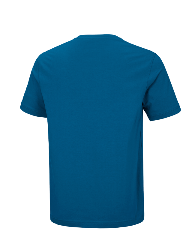 Trička, svetry & košile: e.s. Tričko cotton stretch V-Neck + atol 1