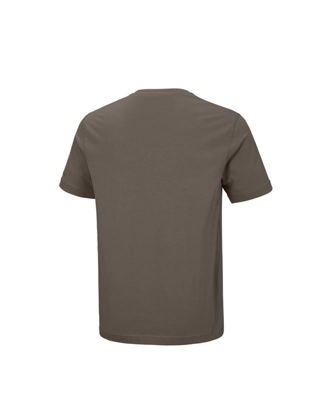 Trička, svetry & košile: e.s. Tričko cotton stretch V-Neck + kámen 3