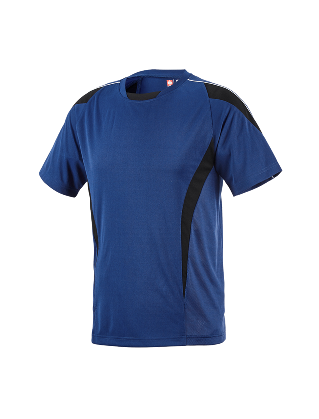 Trička, svetry & košile: e.s. Funkční Tričko poly Silverfresh + modrá chrpa/černá 1