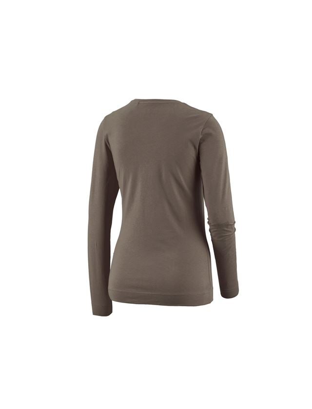 Trička | Svetry | Košile: e.s. triko s dlouhým rukávem cotton stretch,dámské + kámen 1