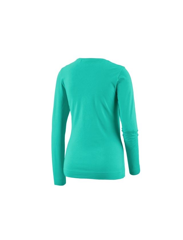Trička | Svetry | Košile: e.s. triko s dlouhým rukávem cotton stretch,dámské + laguna 1