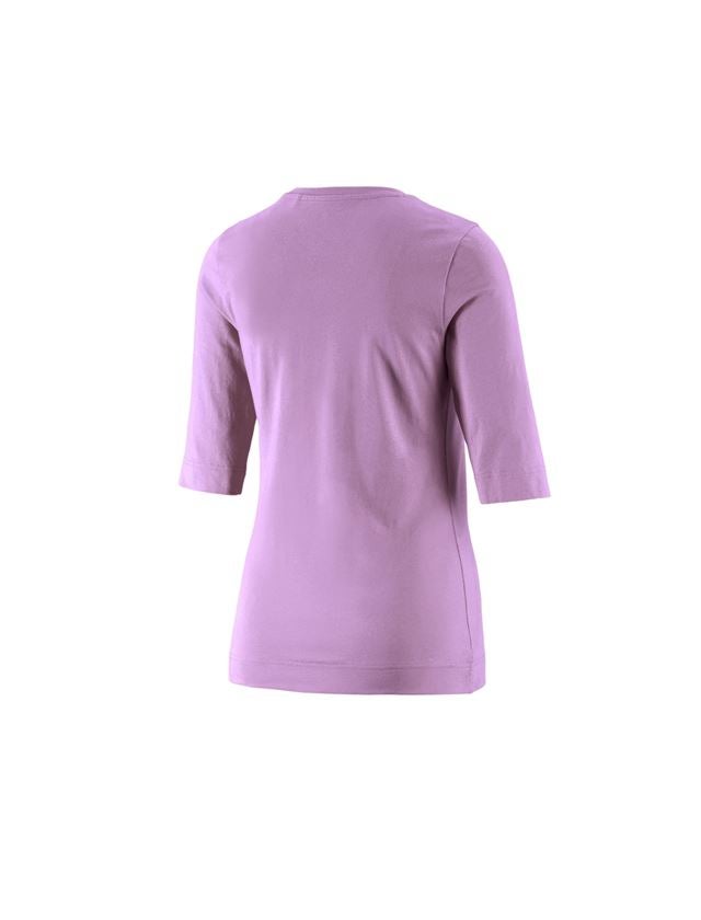 Trička | Svetry | Košile: e.s. Tričko s 3/4 rukávy cotton stretch, dámské + levandulová 1