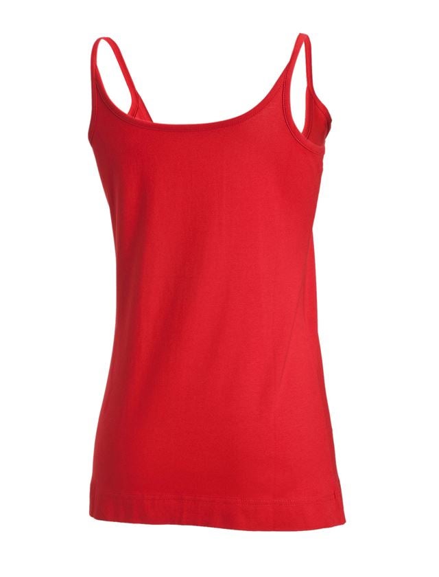 Trička | Svetry | Košile: e.s. Tilko cotton stretch, dámské + ohnivě červená 3