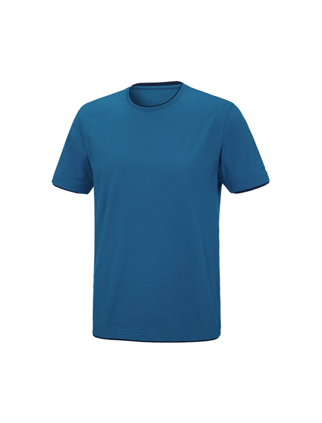 Trička, svetry & košile: e.s. Tričko cotton stretch Layer + atol/tmavomodrá 2