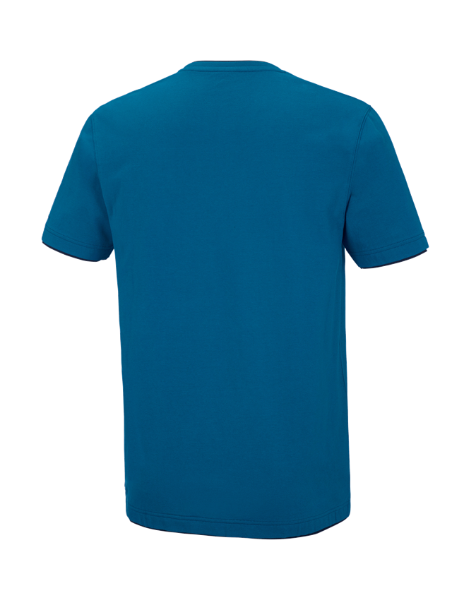Trička, svetry & košile: e.s. Tričko cotton stretch Layer + atol/tmavomodrá 3
