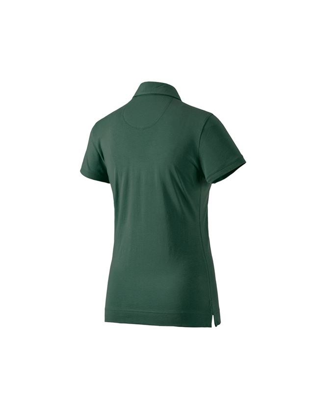 Trička | Svetry | Košile: e.s. Polo-Tričko cotton stretch, dámské + zelená 1