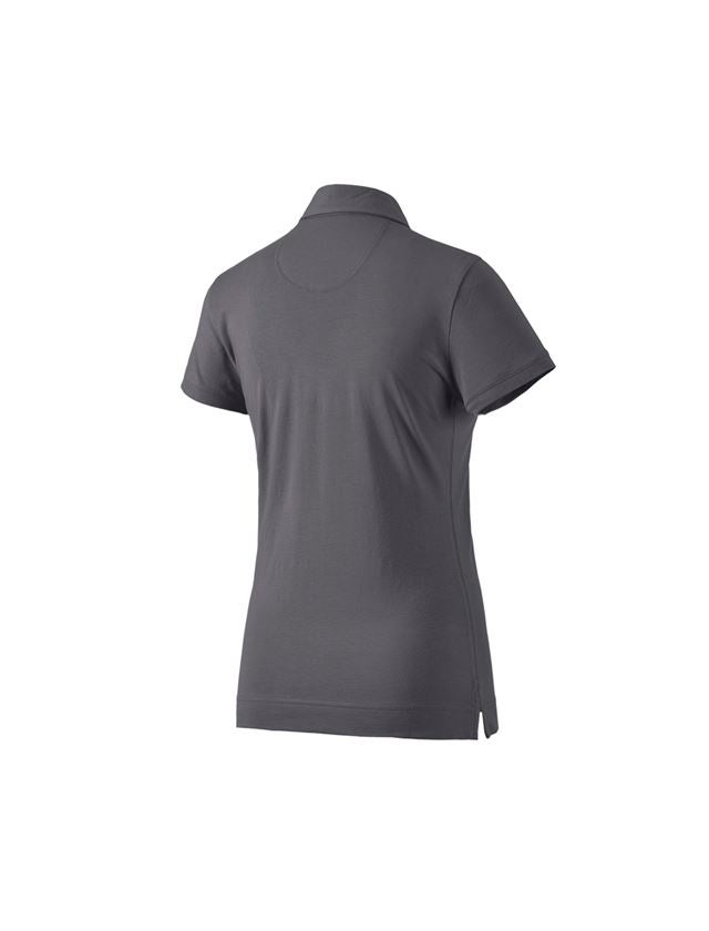 Trička | Svetry | Košile: e.s. Polo-Tričko cotton stretch, dámské + antracit 3