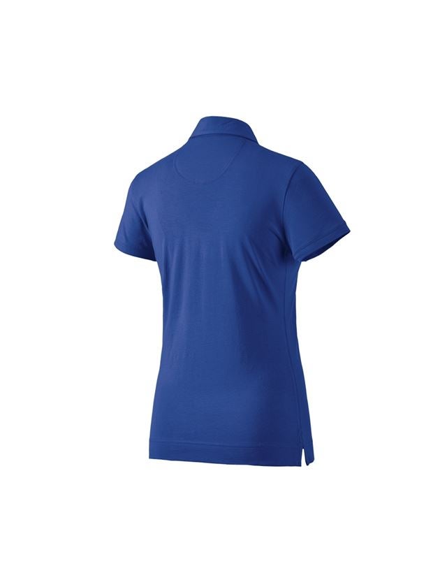 Truhlář / Stolař: e.s. Polo-Tričko cotton stretch, dámské + modrá chrpa 1