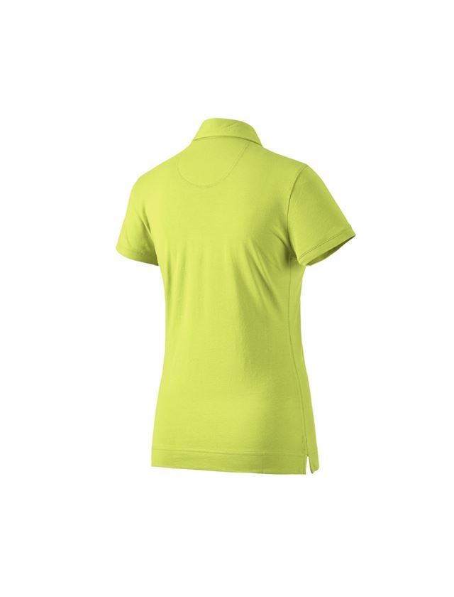 Trička | Svetry | Košile: e.s. Polo-Tričko cotton stretch, dámské + májové zelená 1