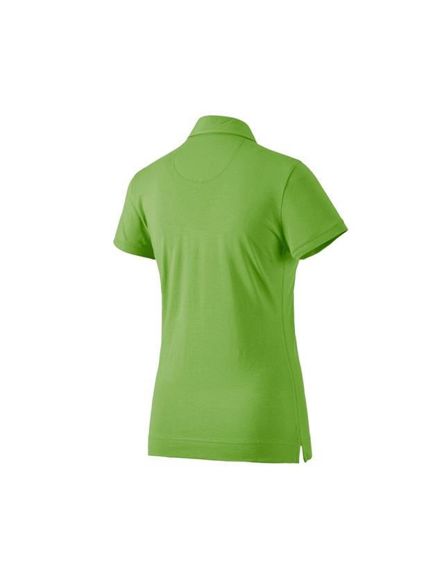 Témata: e.s. Polo-Tričko cotton stretch, dámské + mořská zelená 1