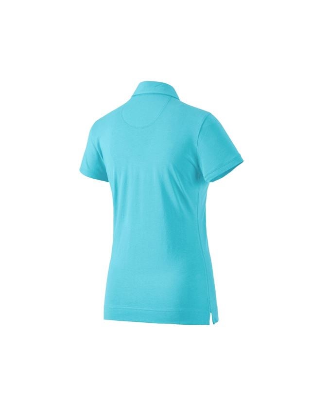 Trička | Svetry | Košile: e.s. Polo-Tričko cotton stretch, dámské + modrá capri 1