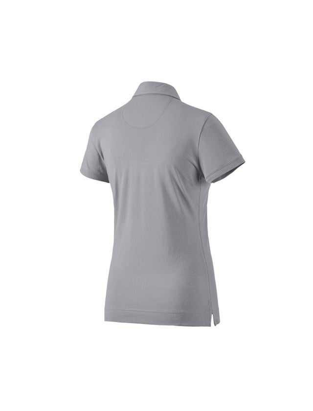 Trička | Svetry | Košile: e.s. Polo-Tričko cotton stretch, dámské + platinová 1