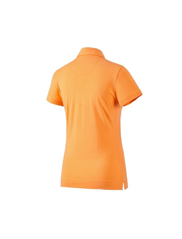 Truhlář / Stolař: e.s. Polo-Tričko cotton stretch, dámské + světle oranžová 1