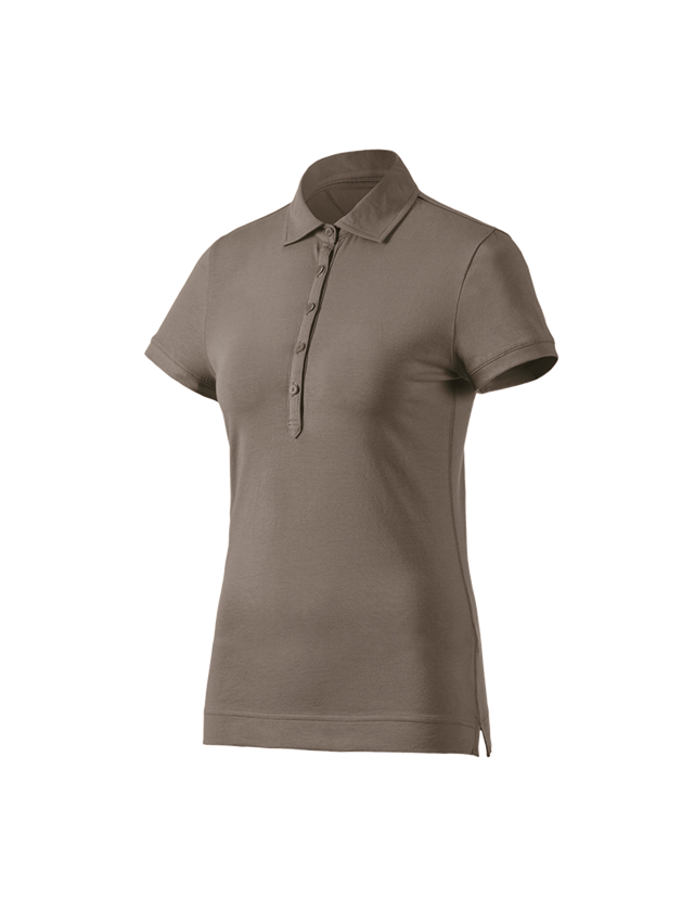 Trička | Svetry | Košile: e.s. Polo-Tričko cotton stretch, dámské + kámen