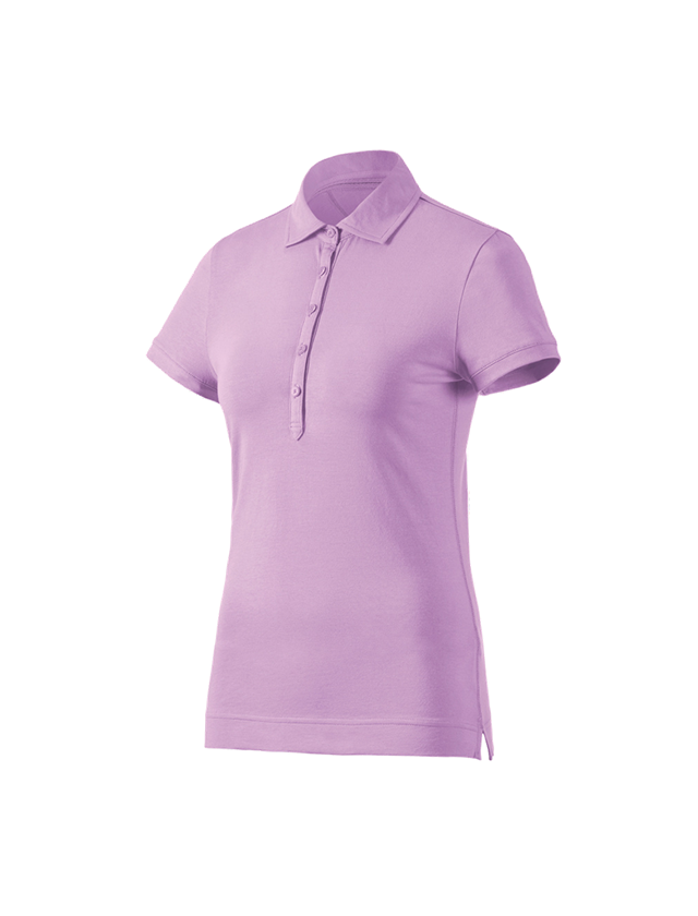 Trička | Svetry | Košile: e.s. Polo-Tričko cotton stretch, dámské + levandulová
