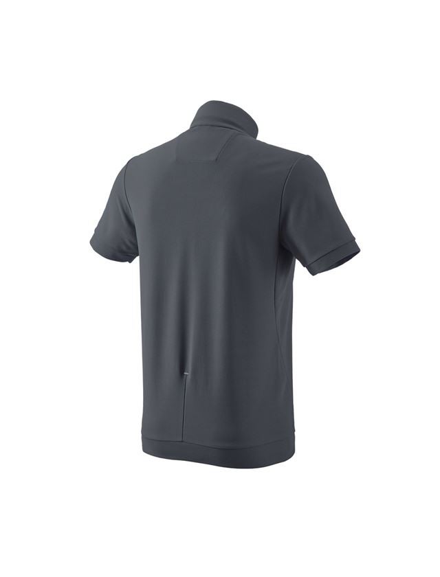 Trička, svetry & košile: e.s. Funkční tričko se zipem UV + antracit/platinová 1