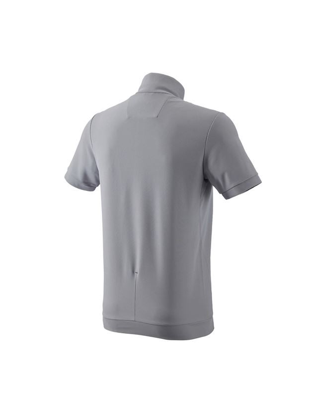 Trička, svetry & košile: e.s. Funkční tričko se zipem UV + platinová/antracit 1