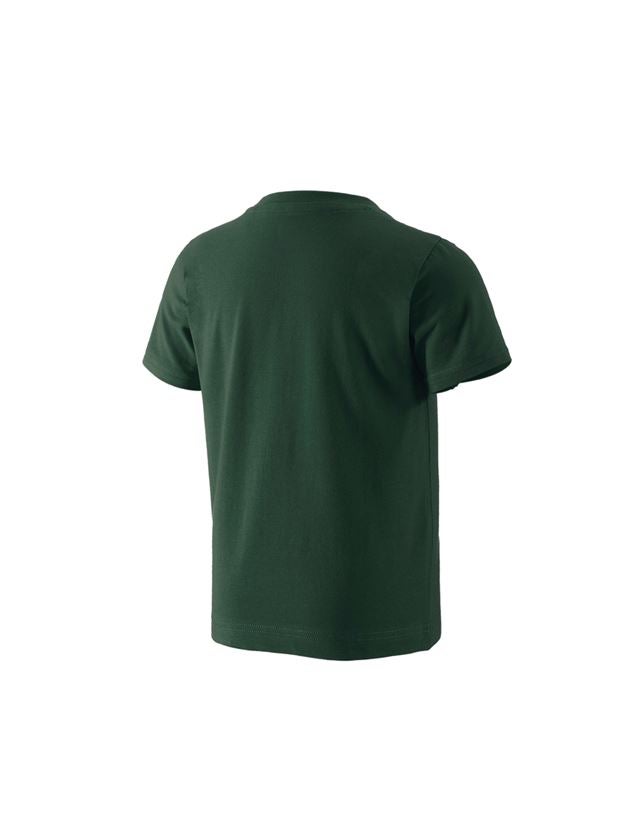 Trička | Svetry | Košile: e.s. Tričko 1908, dětské + zelená/bílá 1