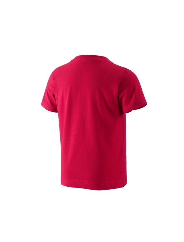 Trička | Svetry | Košile: e.s. Tričko 1908, dětské + ohnivě červená/bílá 1