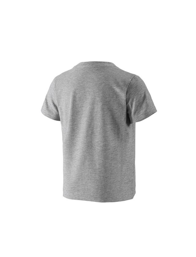 Trička | Svetry | Košile: e.s. Tričko 1908, dětské + šedý melír/bílá 2