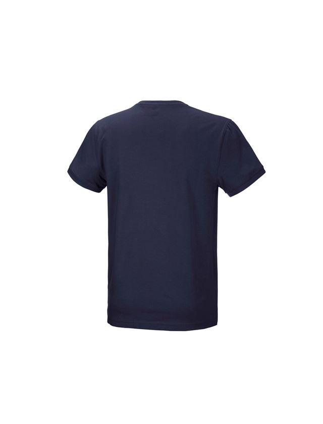 Trička, svetry & košile: e.s. Tričko cotton stretch + tmavomodrá 3