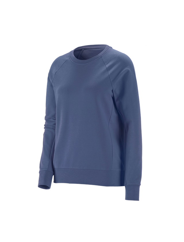 Trička | Svetry | Košile: e.s. Mikina cotton stretch, dámská + kobalt