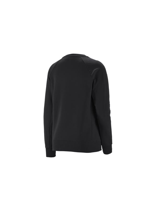 Trička | Svetry | Košile: e.s. Mikina cotton stretch, dámská + černá 1