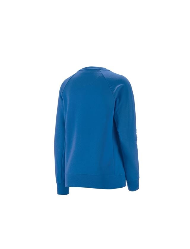 Trička | Svetry | Košile: e.s. Mikina cotton stretch, dámská + enciánově modrá 1