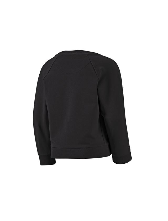 Trička | Svetry | Košile: e.s. Mikina cotton stretch, dětská + černá 3