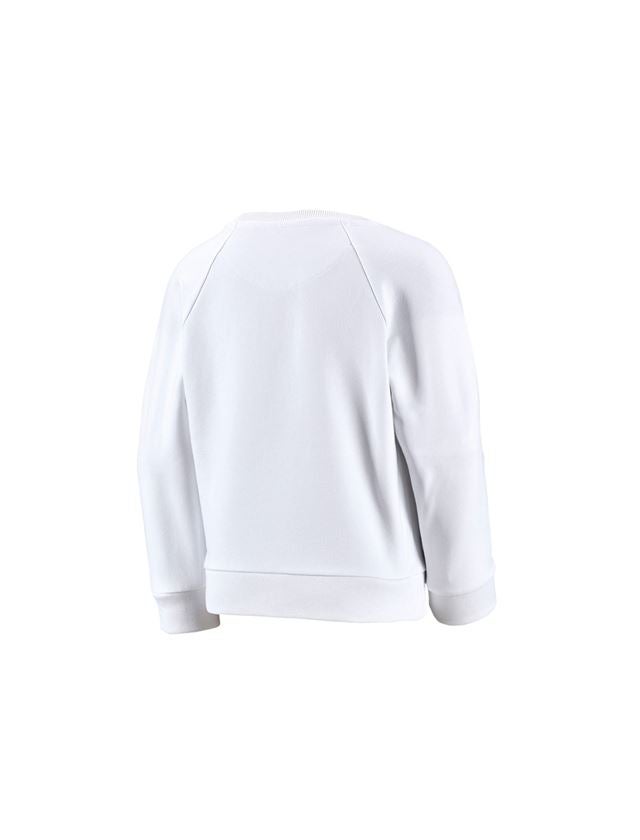 Trička | Svetry | Košile: e.s. Mikina cotton stretch, dětská + bílá 1