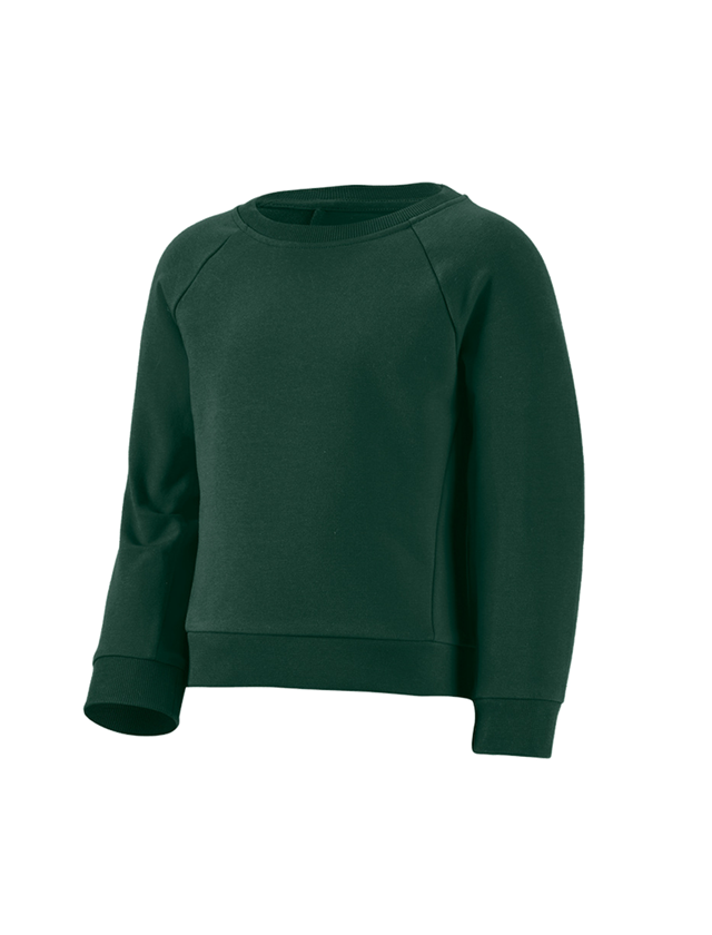 Trička | Svetry | Košile: e.s. Mikina cotton stretch, dětská + zelená 1