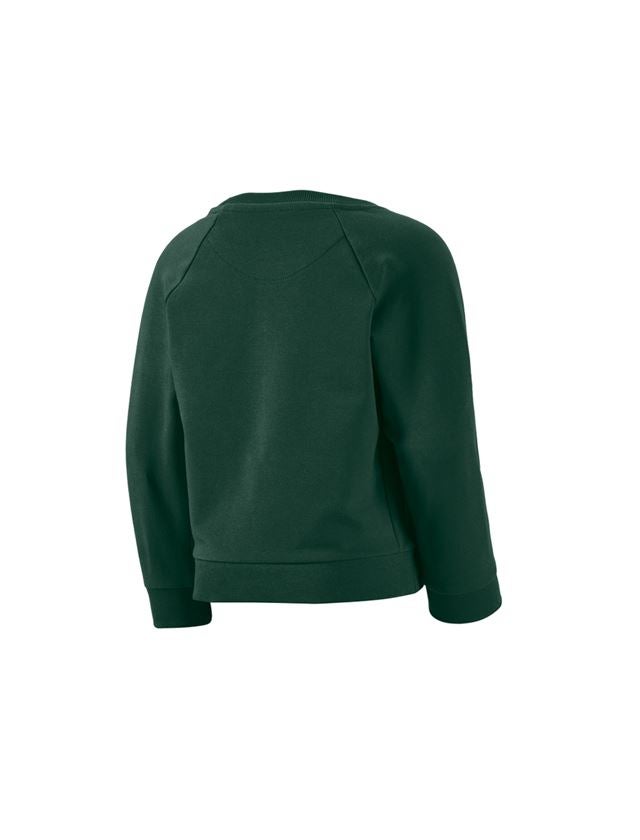 Trička | Svetry | Košile: e.s. Mikina cotton stretch, dětská + zelená 2