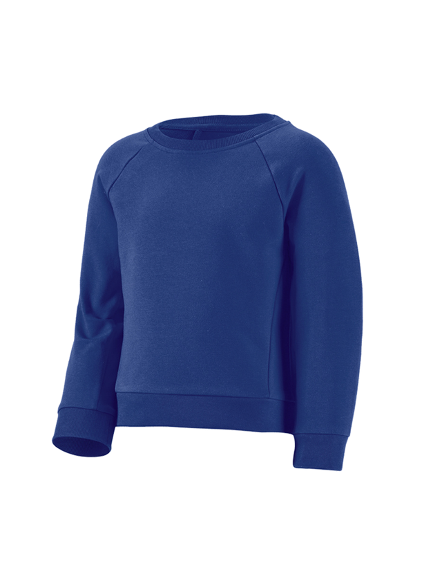 Trička | Svetry | Košile: e.s. Mikina cotton stretch, dětská + modrá chrpa