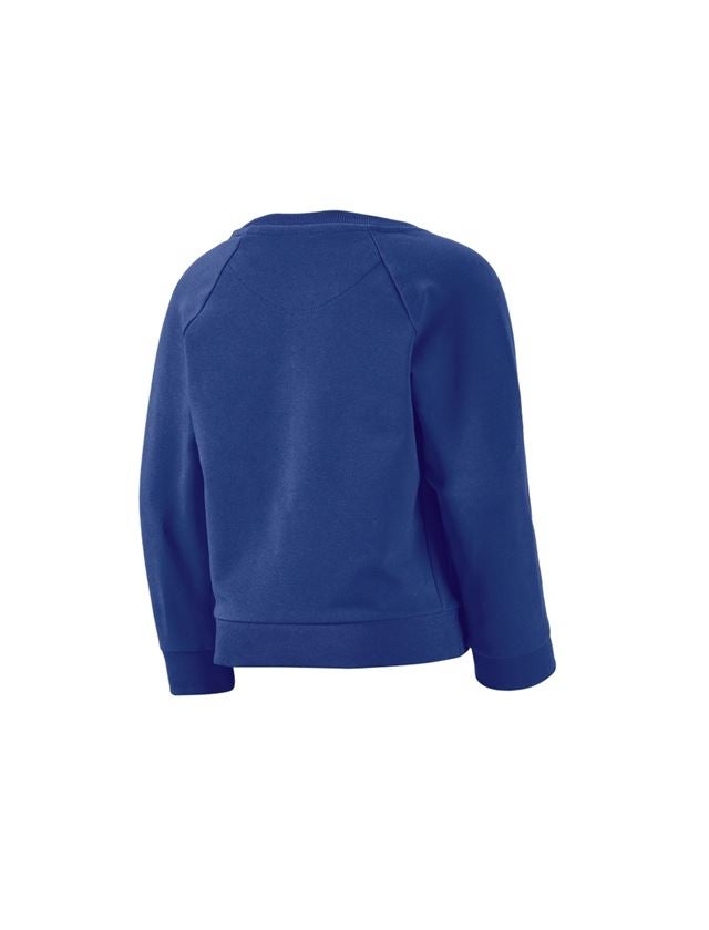 Trička | Svetry | Košile: e.s. Mikina cotton stretch, dětská + modrá chrpa 1