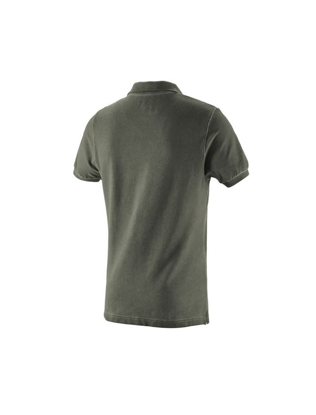 Trička, svetry & košile: e.s. Polo-Tričko vintage cotton stretch + maskovací zelená vintage 3