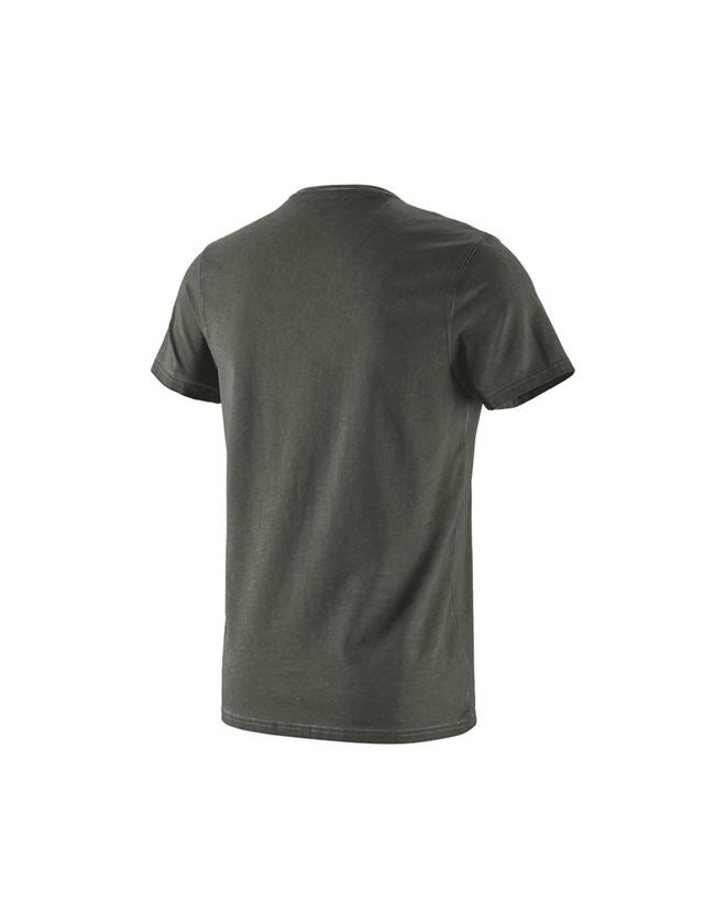 Trička, svetry & košile: e.s. Tričko vintage cotton stretch + maskovací zelená vintage 6