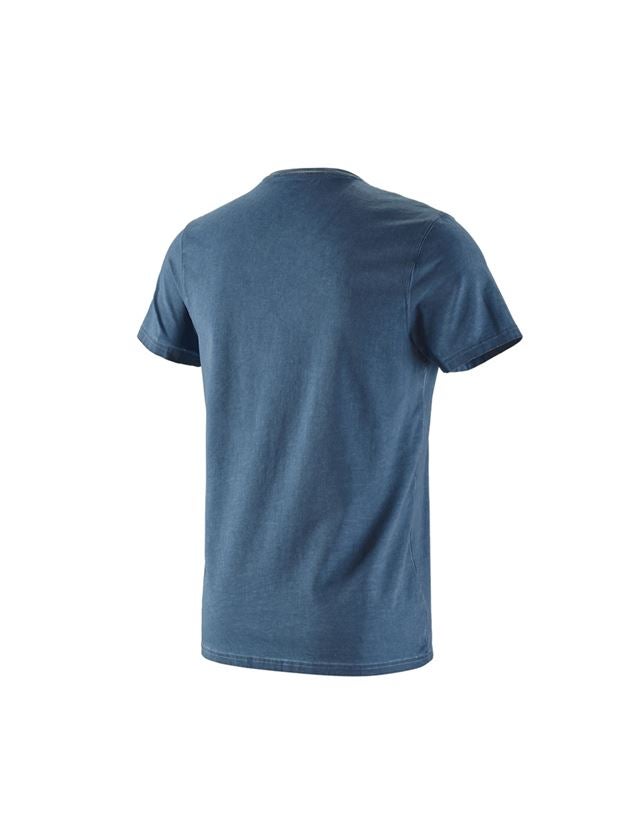 Trička, svetry & košile: e.s. Tričko vintage cotton stretch + antická modrá vintage 1