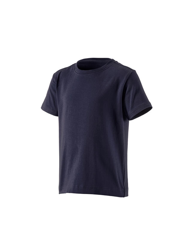 Trička | Svetry | Košile: e.s. Tričko cotton stretch, dětská + tmavomodrá 2