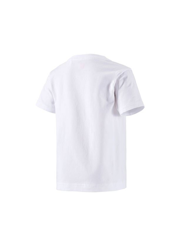 Trička | Svetry | Košile: e.s. Tričko cotton stretch, dětská + bílá 1