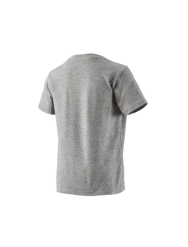 Trička | Svetry | Košile: e.s. Tričko cotton stretch, dětská + šedý melír 3