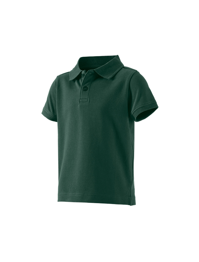Trička | Svetry | Košile: e.s. Polo-Tričko cotton stretch, dětská + zelená