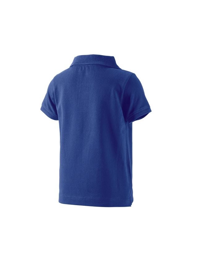 Trička | Svetry | Košile: e.s. Polo-Tričko cotton stretch, dětská + modrá chrpa 1