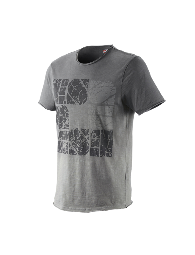 Trička, svetry & košile: e.s. Tričko denim workwear + granitová vintage